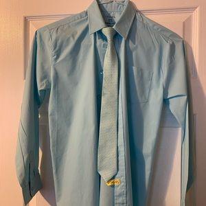 Boys' Long Sleeve Button-Down Dress Shirt